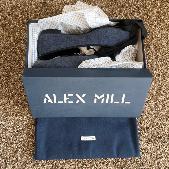 Alex Mill Juliet Italian flat in canvas size 9/40 - Picture 2 of 2